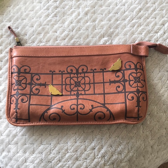 Fossil Leather Pouch! - Picture 1 of 7